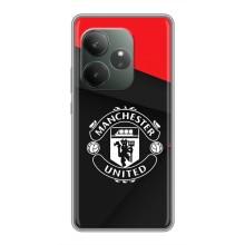 Силиконовые Чехлы принт Футбол на Realme GT 6T – MU