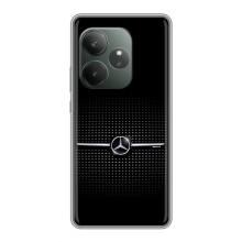 Силиконовый бампер с картинкой машины на Realme GT 6T (Mercedes)