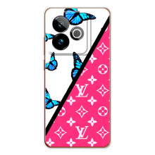 Бренднові Чохли для Realme GT 7 - (PREMIUMPrint) (Мода LV)