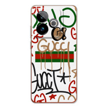 Бренднові Чохли для Realme GT 7 - (PREMIUMPrint) (Стиль GUUCI)