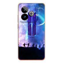 Чехлы BTS для Realme GT 7 (AlphaPrint) (Army BTS)