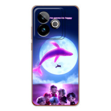 Чехлы BTS для Realme GT 7 (AlphaPrint) (КИТ BTS)