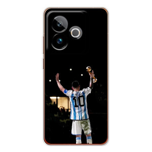 Чохли Лео Мессі Аргентина для Realme GT 7 – Лео Чемпіон