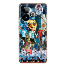 Чохли Мессі для Realme GT 7 (AlphaPrint) (Аргентина Мессі)