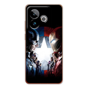 Чохли з героями Марвел Realme GT 7 (VPrint)