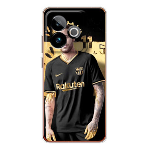 Силиконовый Чехол Realme GT 7 – Gold Neymar