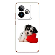 Чехлы с собаками для Realme GT 7 (VPrint) (Песик)