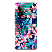 Чехол для ДжиТи 7 - с принтом (Дизайнерские) (AlphaPrint) (Красочные цветы)