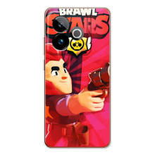 Чехол для Realme GT 7 Бравл Старс (VPrint) (Дуэлянт Кольт)