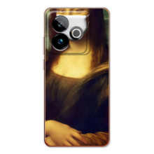 Чехол для смартфона Realme GT 7 Художественное Искусство – Монна Лиза в маске
