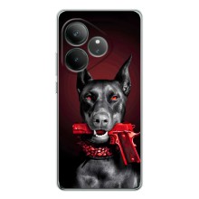 Чехол ДОБЕРМАН для Realme GT 7 (Доберман злой)