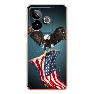 Чохол Прапор USA для Realme GT 7 – Орел і прапор