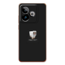 Чехол Майнкрафт на Realme GT 7 (AlphaPrint) Minecraft (Овечка Майнкрафт)