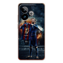 Чехол Месси футболист для Realme GT 7 – Месси с футболкой