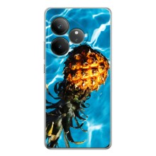 Чехол с изображением  вкусной еды для Realme GT 7 – Ананас