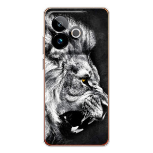 Чехол с картинкой на Realme GT 7 – Злой ЛЕВ