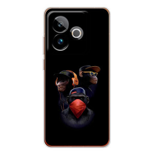 Чохол з Мавпами Realme GT 7 - (AlphaPrint)