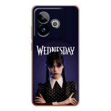 Силиконовый чехол с картинкой для Realme GT 7 (Wednesday)