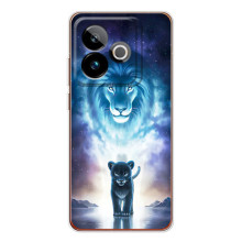 Чехол со Львом для Realme GT 7 (VPrint) (Маленький лев)