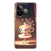 Чехол с мемом Тралалело тралала на Realme GT 7 – Балерина капучина