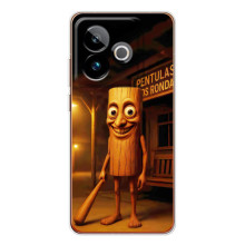 Чехол с мемом Тралалело тралала на Realme GT 7 – Тунг тунг тунг сахур