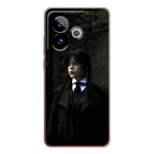 Чехол с дизайном Венздей 2 на Realme GT 7 – Уэнсдей в костюме