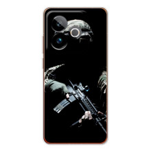 Чехол с украинским воином на Realme GT 7 – Украинский снайпер