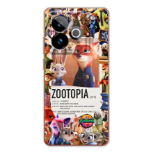 Чехол Зоотрополіс на Realme GT 7 – Коллаж Зоо