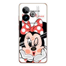 Эксклюзивный чехол для Realme GT 7 (AlphaPrint - Мультяшные) (Маус Минни)
