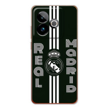ФК Реал Мадрид чехлы для Realme GT 7 (AlphaPrint) (черно белый Реал)