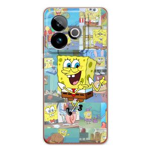 Силіконовий чохол Спанч Боб на GT 7 (Радісний Спанч Боб)