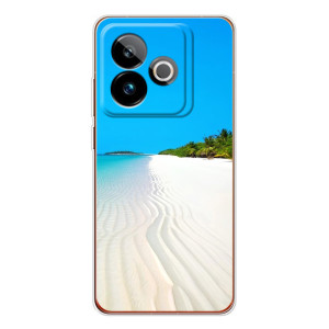 Летний Чехол на Realme GT 7 – Море песок