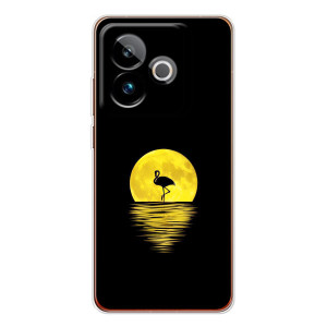Летний Чехол на Realme GT 7 – Желтый Закат