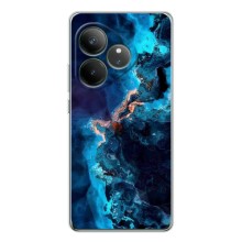 Чехлы с тематикой "Мрамор" на GT 7 (Синий мрамор)