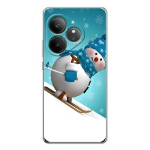 Чехол с зимним принтом для GT 7