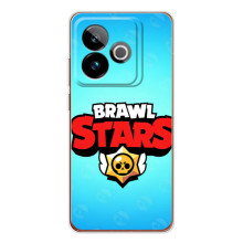 Силиконовый Чехол на Realme GT 7 с картинкой Brawl Stars – Бравл Старс