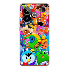 Силиконовый Чехол на Realme GT 7 с картинкой Brawl Stars – Brawl-Stars