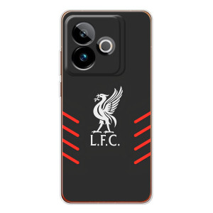 Силиконовые Чехлы принт Футбол на Realme GT 7 – Эмблема Liverpool