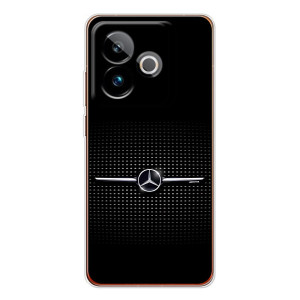 Силіконовий бампер з картинкою машини на Realme GT 7 (Mercedes)