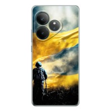 Силиконовый Чехол (атрибутика Клеш Роял) для Realme GT 7 (Война)
