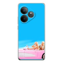 Силиконовый Чехол Барби Фильм на Realme GT 7 (Барби и Кен)