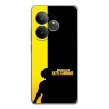 Чехол (TPU) с картинкой "Лого Пабг" на GT 7 – Battlegrounds