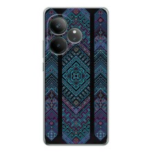 Силиконовый Чехол на Realme GT 7 – Крутой орнамент