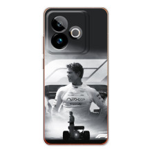 Чехол с прнтом Формула 1 на Realme GT 7 – Фон Формула-1
