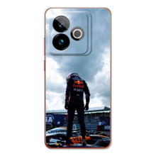 Чехол с прнтом Формула 1 на Realme GT 7 – Гонщик 44