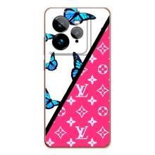 Брендновые Чехлы для Realme GT 7Pro - (PREMIUMPrint) (Мода LV)