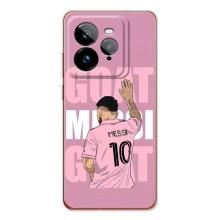 Чехлы Лео Месси в Майами на Realme GT 7Pro – GOAT MESSI