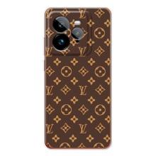Чехлы Луи Витон для Realme GT 7Pro (AlphaPrint - LOUIS VUITTON) (фон LOUIS VUITTON)