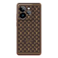 Чехлы Луи Витон для Realme GT 7Pro (AlphaPrint - LOUIS VUITTON) (обои LV)