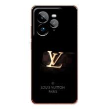 Чехлы Луи Витон для Realme GT 7Pro (AlphaPrint - LOUIS VUITTON) (ремешок LV)